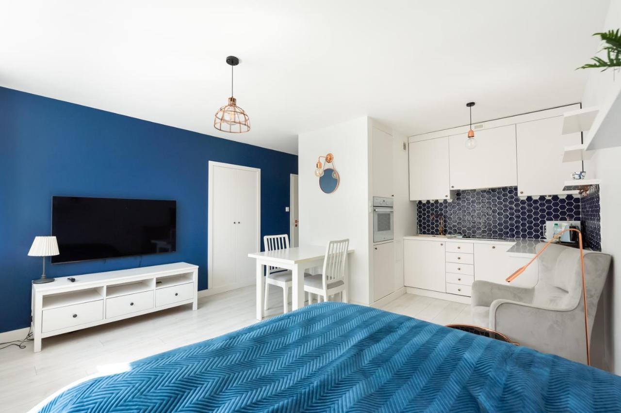 Zlota Blue Modern Studio Varsovia Exterior foto